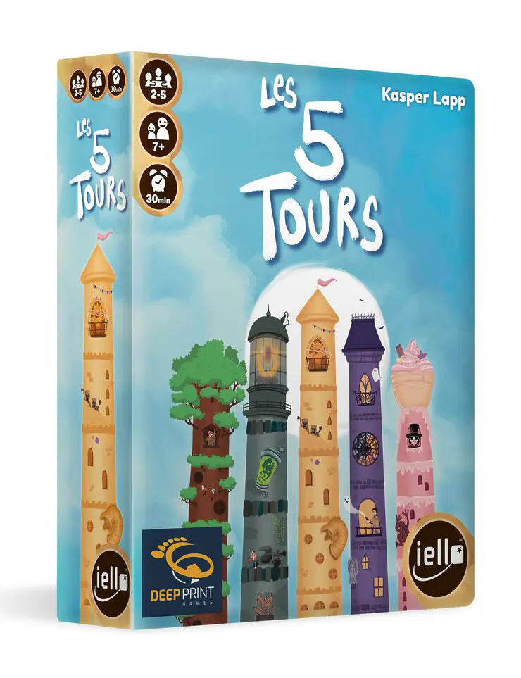 boite  jeu Les 5 Tours