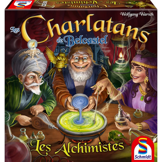 boite jeu Les Charlatans de Belcastel ext les alchimistes