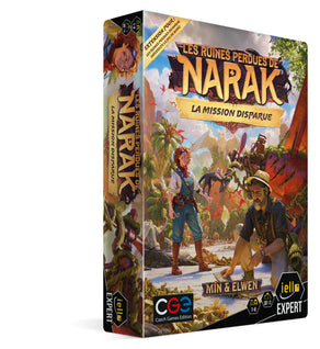 boite jeu Les ruines perdues de Narak La Mission Disparue
