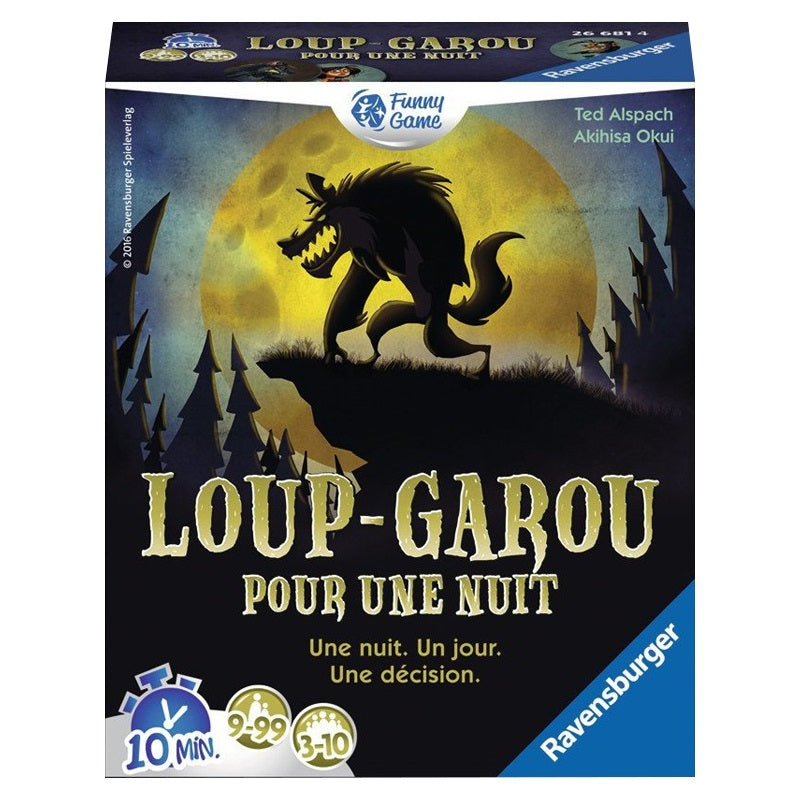 boite jeu Loup Garou pour une Nuit