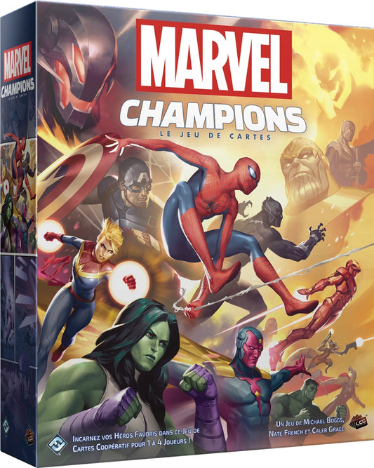 boite jeu Marvel Champions