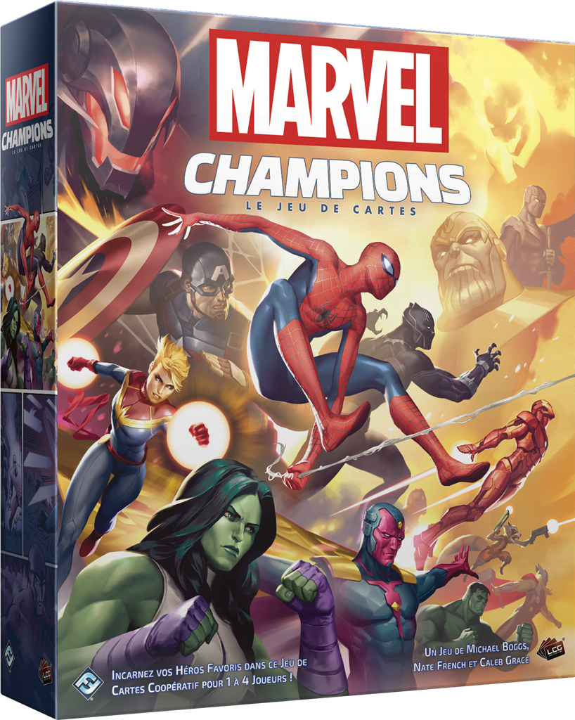 boite jeu Marvel Champions