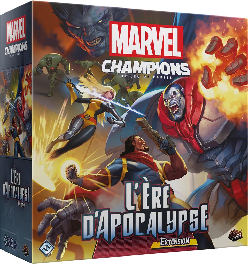 boite jeu Marvel Champions L'Ere d'Apocalypse