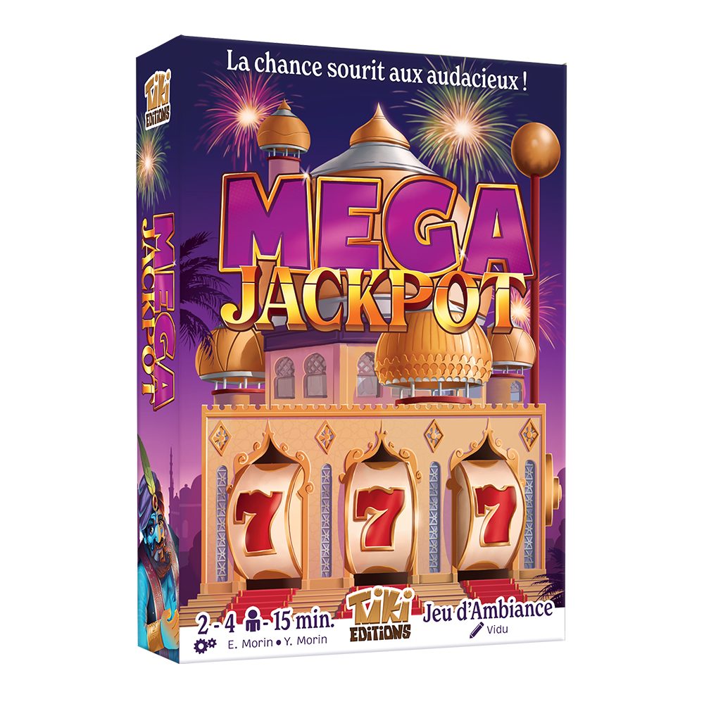 boite jeu Mega Jackpot