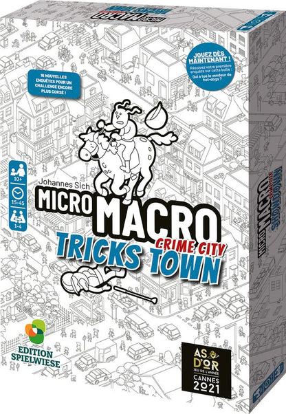 boite jeu MicroMacro Tricks Town