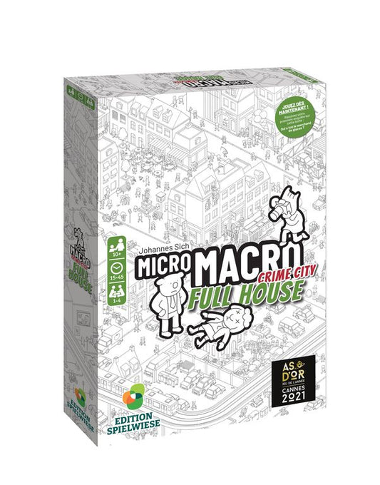 boite jeu MicroMacro Crime City Full House