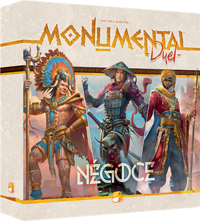 boite jeu Monumental Duel Negoce