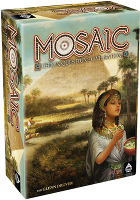 boite jeu Mosaic chroniques d'une civilisation