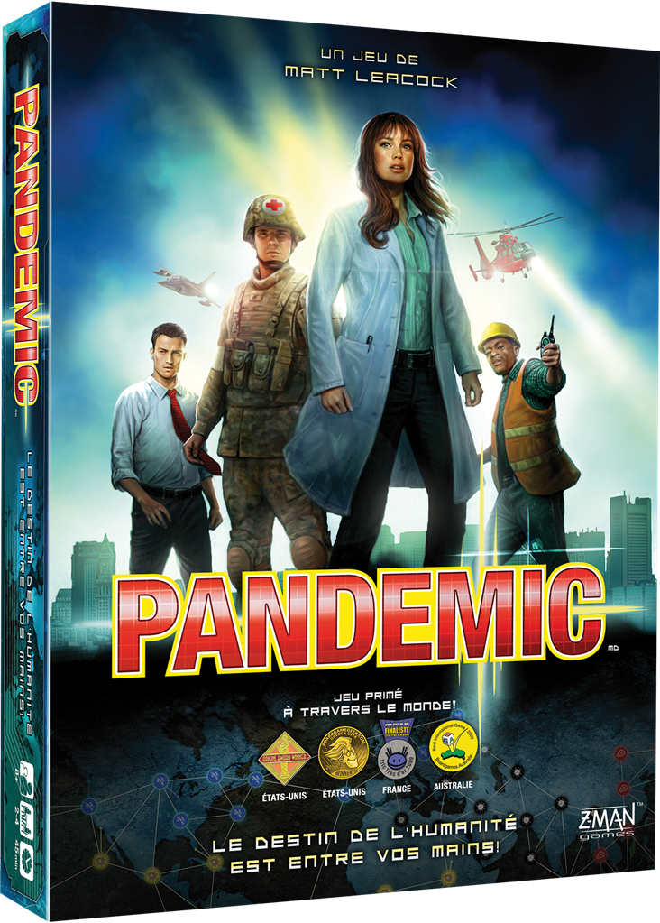 boite jeu Pandemic