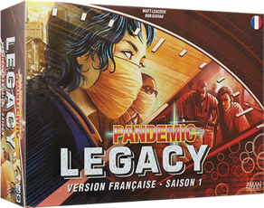 boite jeu Pandemic Legacy Season 1 Rouge