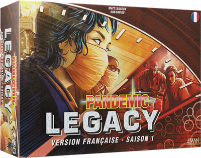 boite jeu Pandemic Legacy Season 1 Rouge