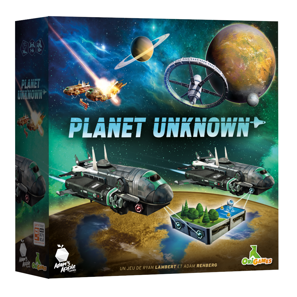 boite jeu Planet Unknown