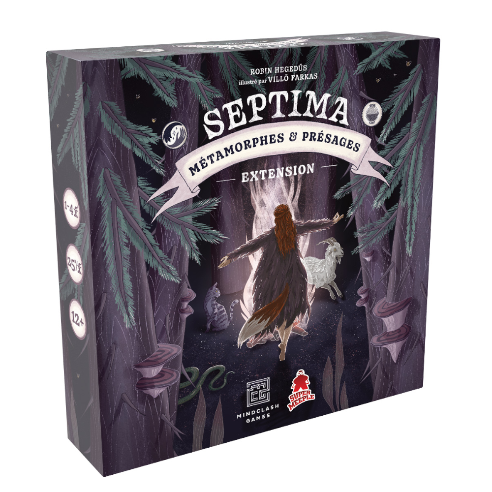 boite jeu Septima Metamorphoses Presages