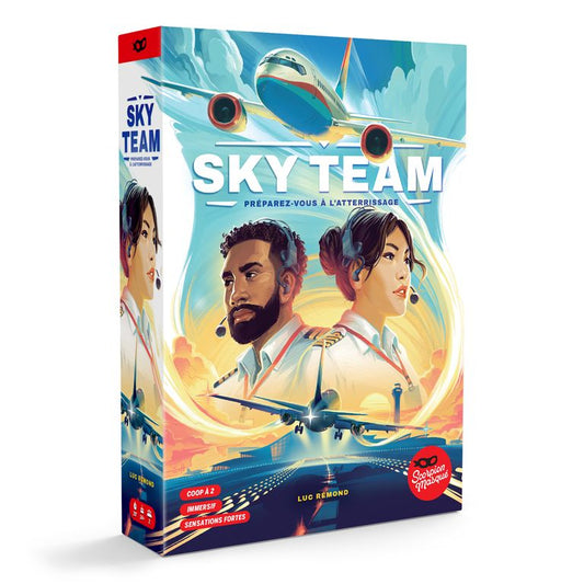 boite jeu Sky Team