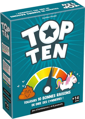 boite jeu Top Ten