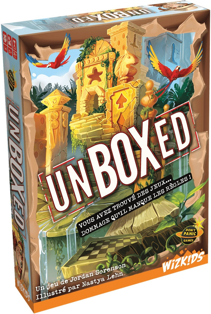 boite jeu Unboxed