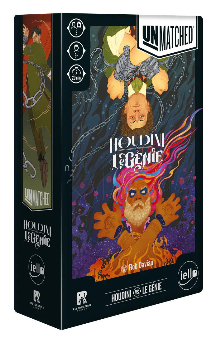 boite jeu Unmatched Houdini Vs Genie