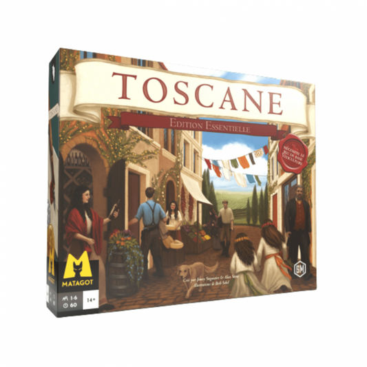 boite jeu Viticulture Toscane