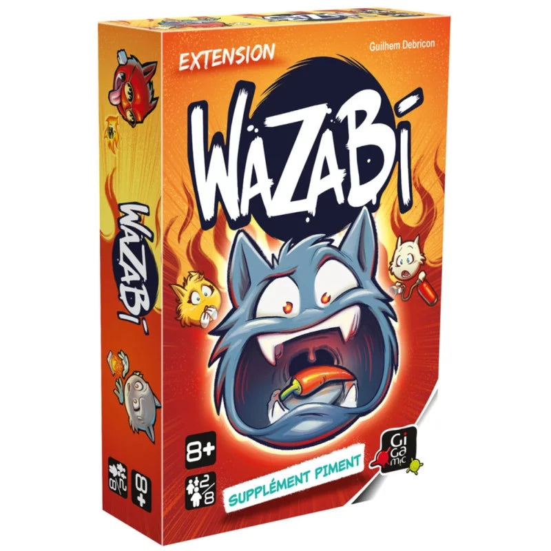 boite jeu Wazabi Extension Supplement Piment 