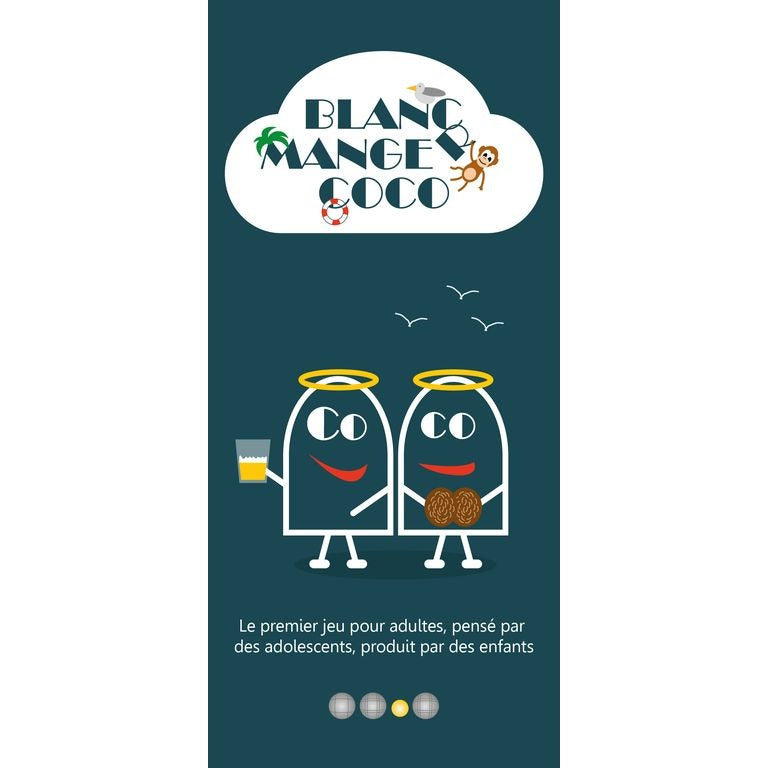 boite jeu blanc manger