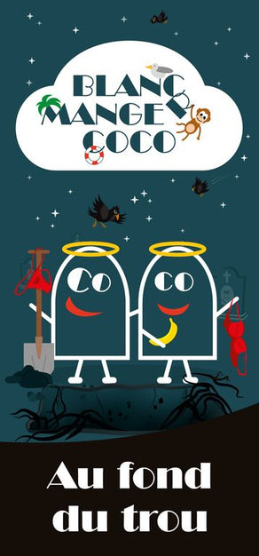 boite jeu blanc manger coco au fond du trou