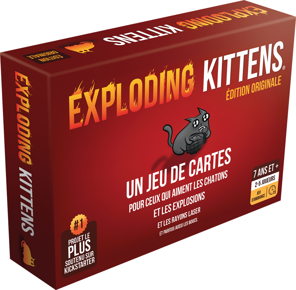 boite jeu Exploding Kittens 