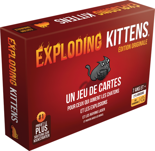 boite jeu Exploding Kittens 