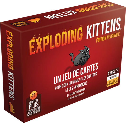 boite jeu Exploding Kittens 