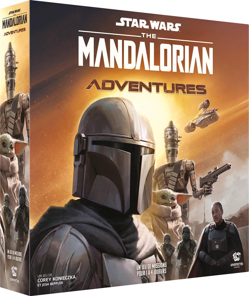 boite jeu Star Wars The mandalorian adventures