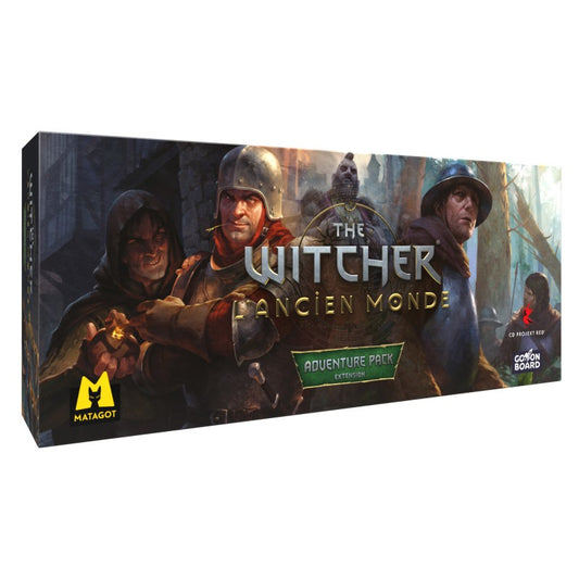 boite jeu the witcher ancien monde adventure pack