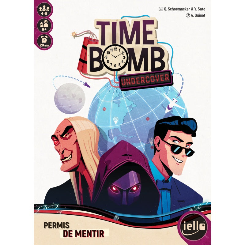 boite jeu time bomb undercover