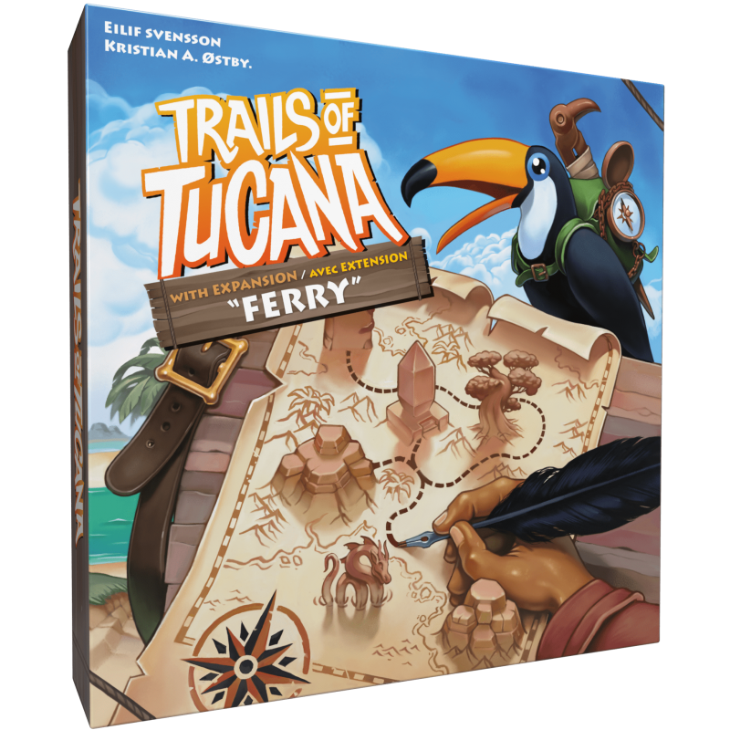 boite jeu trails of tucana extension ferry incluse