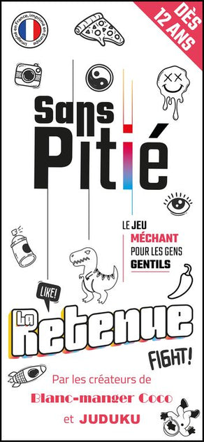 boite du jeu Sans pitié la retenue