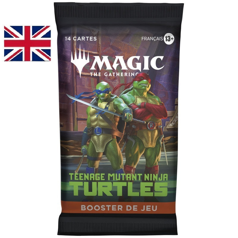 booster de jeu magic tmNt teenage mutant ninja turtles EN