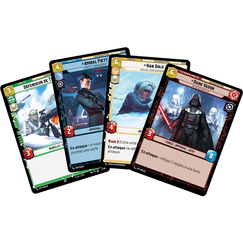 SWU cartes Bataille d'intro Hoth FR