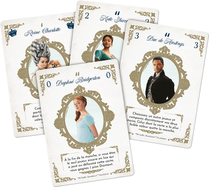 cartes 2 jeu Love Letter Bridgerton