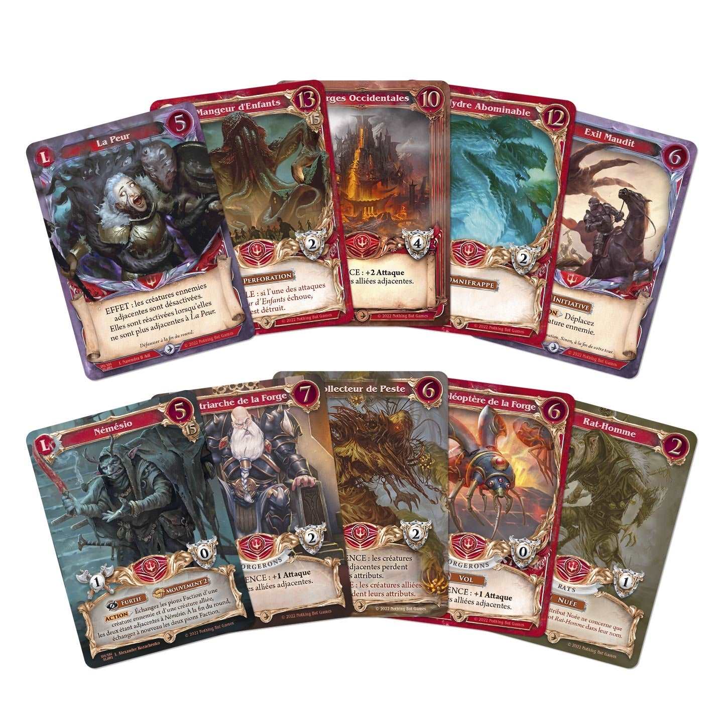 cartes 3 jeu Arackhan Wars