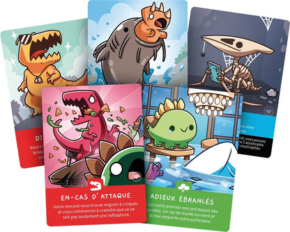cartes jeu Happy Little Dinosaurs Rencards Catastrophiques