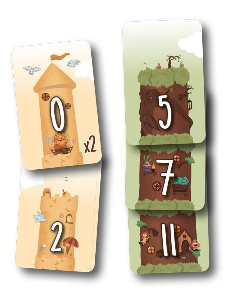 cartes jeu Les 5 Tours