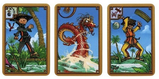 cartes jeu River dragons
