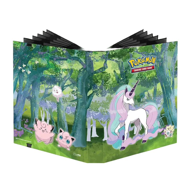Portfolio Pokémon PRO‑Binder – Ultra Pro – 360 cartes – Clairière Enchantée ou Koraidon & Miraidon
