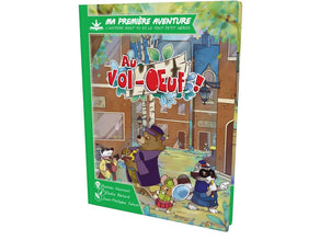 couverture livre aventure Au vol d'oeuf