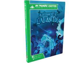 couverture livre aventure Atlantide