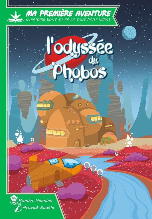 couverture livre aventure Phobos