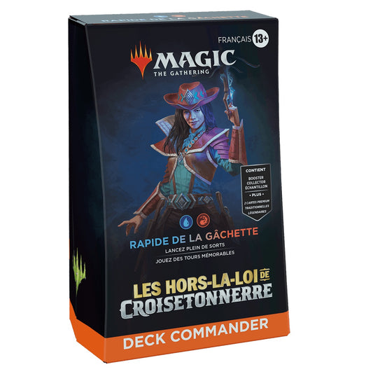 magic deck commander rapide de la gachette