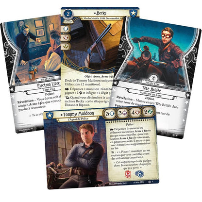 deck investigateur Horreur a Arkham Tommy Muldoon cartes