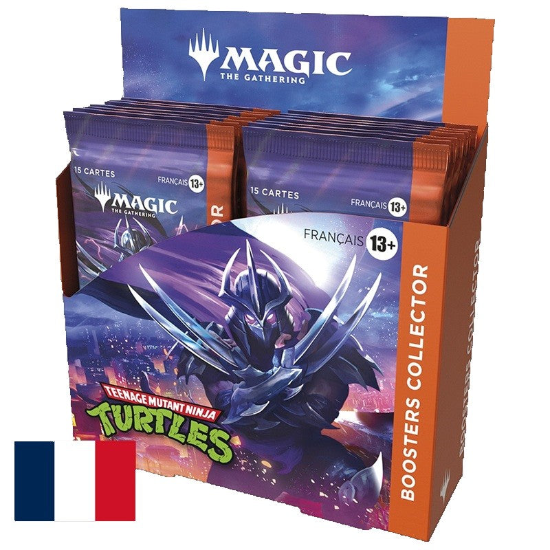 display 12 boosters collector teenage mutant ninja turtles FR magic