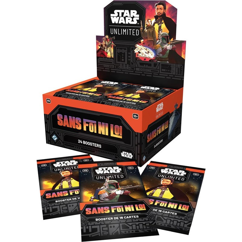 display 24 boosters Star Wars Unlimited Sans Foi ni Loi