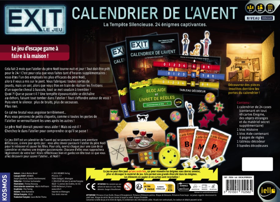 EXIT - Calendrier de l'Avent La Tempête Silencieuse