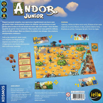 dos boite jeu Andor Junior